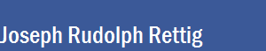 Joseph Rudolph Rettig